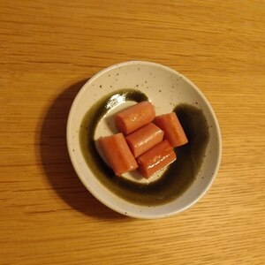 お弁当に！ウインナーの麺つゆ焼き☆